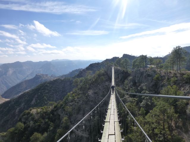 150 m Hängebrücke