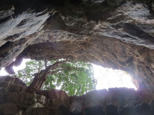 Der Eingang zur Höhle
