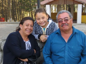 Paty, David und Enkeltochter