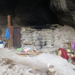Küche in der Höhle