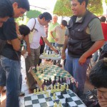 Schach auf der Plaza