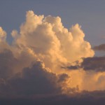 Grandiose Wolkenbildung