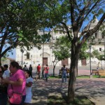 Leon - Parque Central und Kathedrale