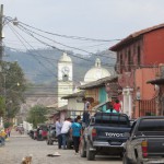 Gracias - eine der Hauptstraßen