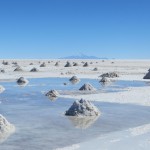Uyuni - Salzgewinnung auf der Salzfläche